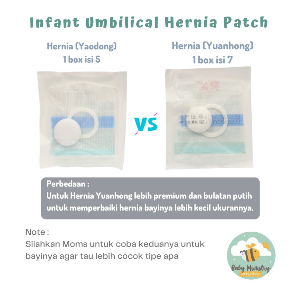 HERNIA PATCH/ ISI 5/ ISI 7/ STIKER HERNIA/ KOYO HERNIA/ HITO Filming Dressing 10pcs / penutup pusar / penutup bekas luka/ MATERNELL / pusar bodong / hernia / koyo hernia