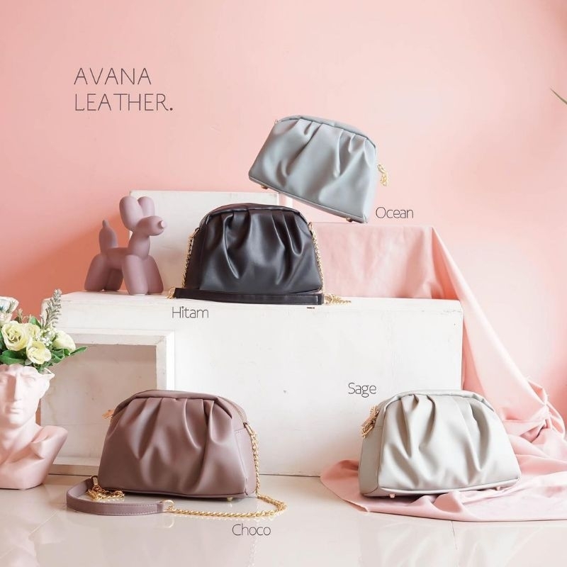 AVANA LEATHER BAG,TAS WANITA TERMURAH (COD)TAS WANA MEWAH