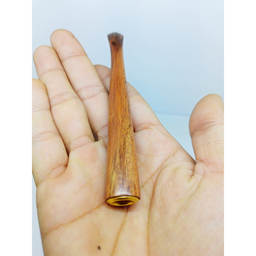kerajinan kayu once kayu stigi laut original 12cm