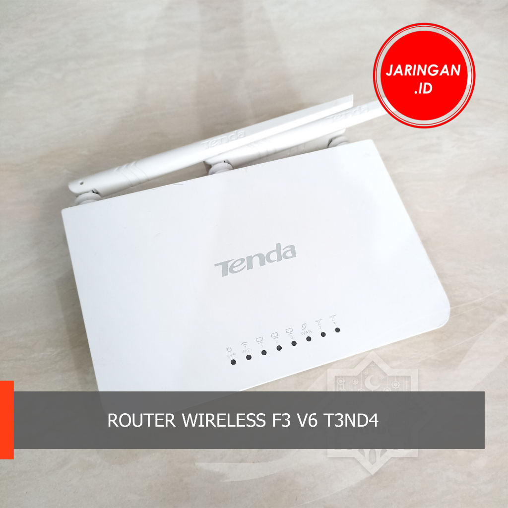 ROUTER WIRELESS BEKAS TENDAA F3 V6 BERKUALITAS - JARINGAN ID