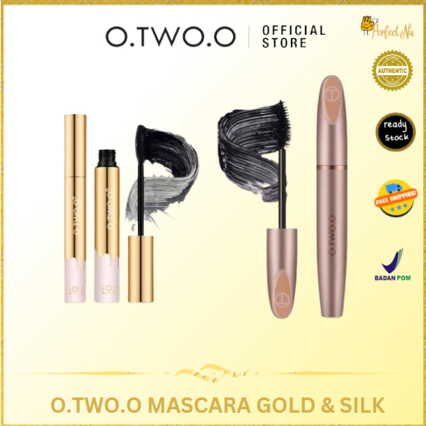 O TWO.O MASCARA SILK | GOLD MASKARA WATERPROOF LONG LASTING