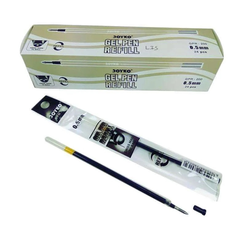 

Refill Pulpen Joyco Gel 1 Pack Hitam (24 Pcs)