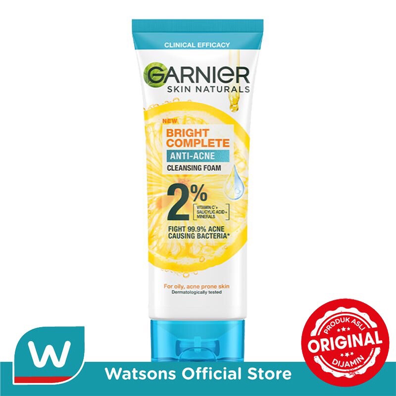 Garnier Skin Natural Bright Complete Anti-Acne Cleansing Foam