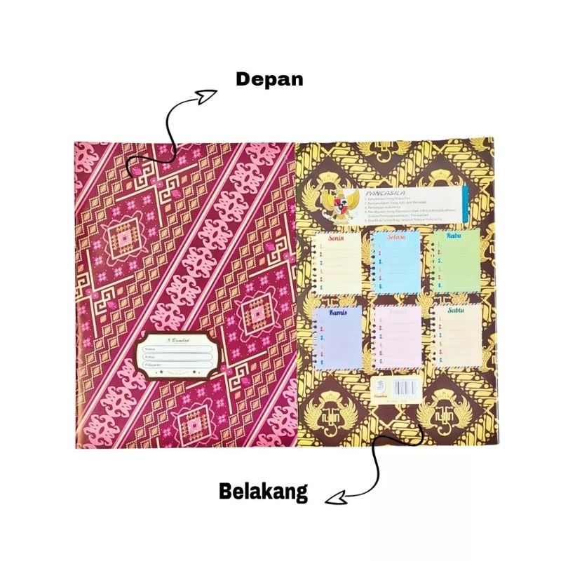 SAMPUL QUARTO BATIK ISI 20 MURAH TEBAL