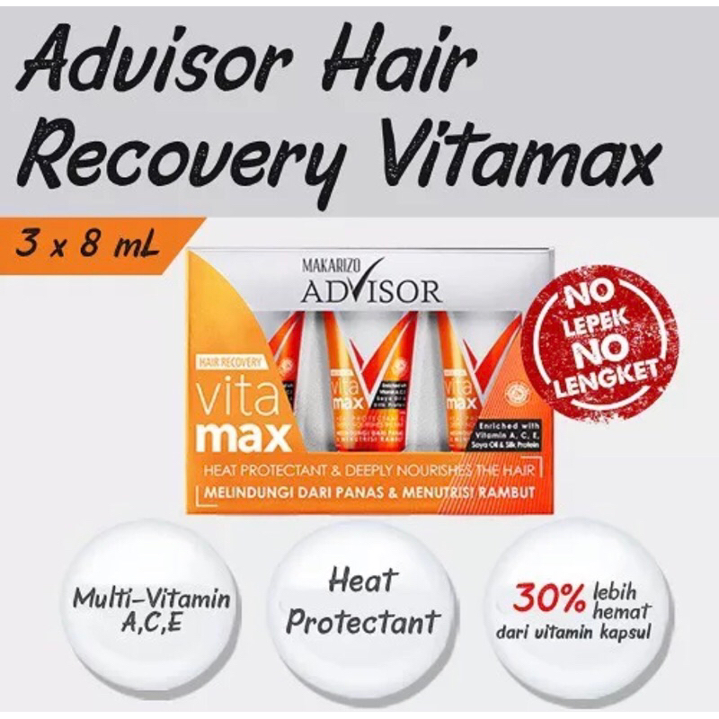 Makarizo Advisor Recovery Vitamax 3x8ml