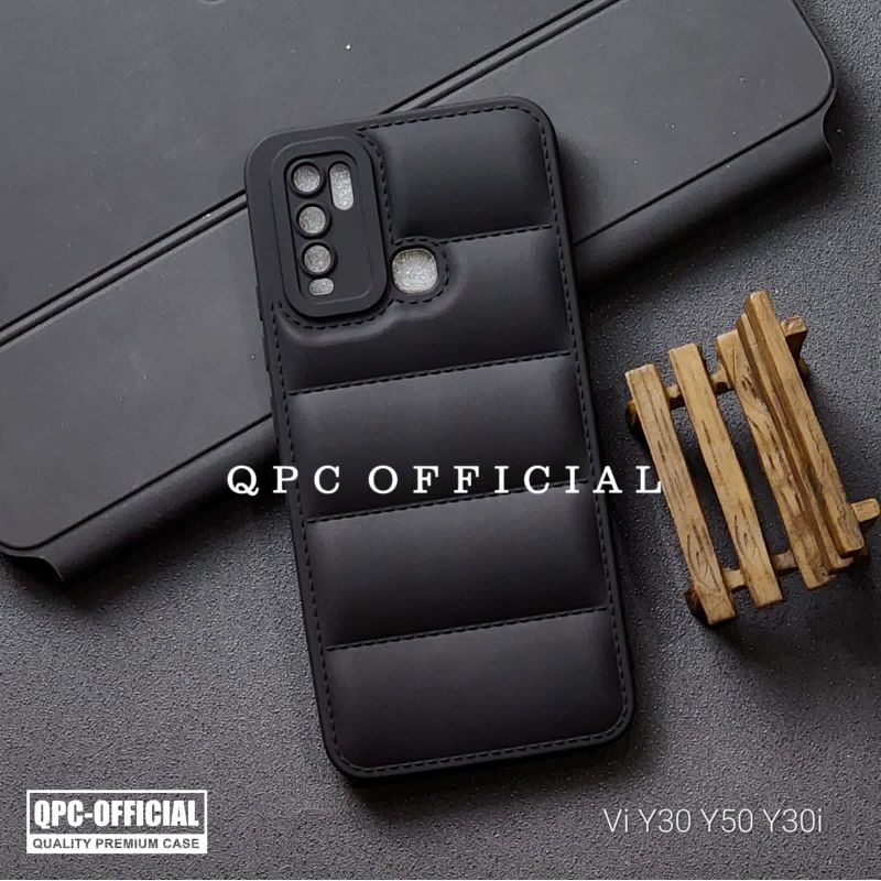 Vivo Y91 Vivo Y93 Case Macaron Black Motif Bantal Case Jaket 3D Vivo Y91 Vivo Y93