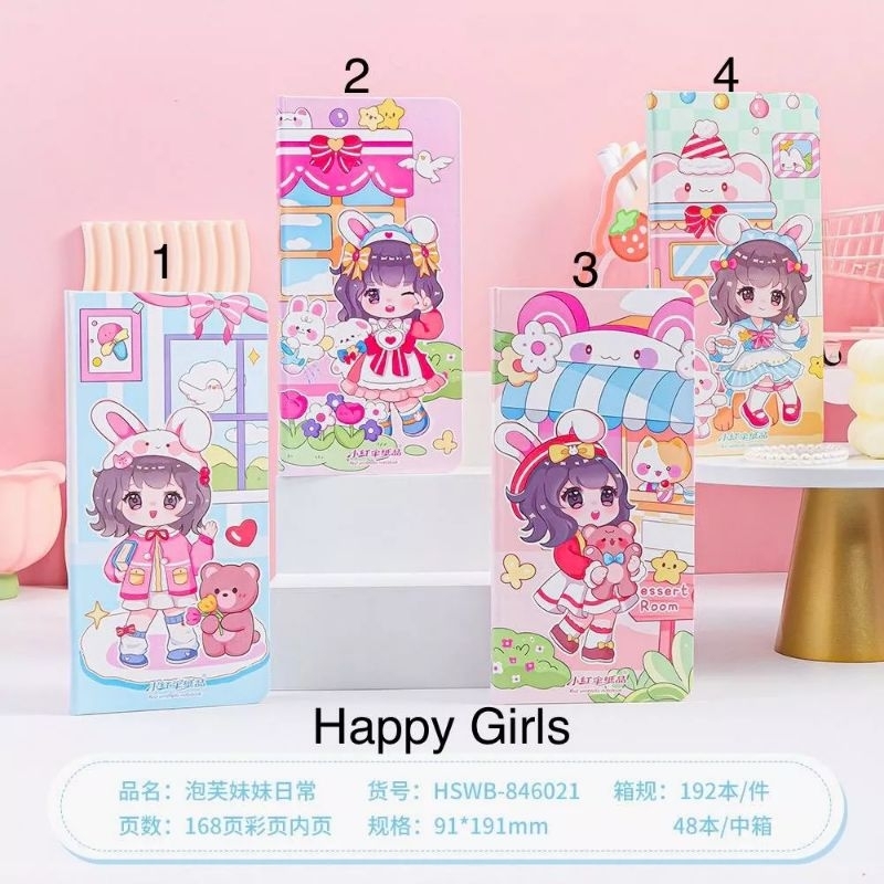 

Diary Cute 19cm x 9cm / Agenda Cute / Notes Cute / Diary Super Lucu Premium Quality