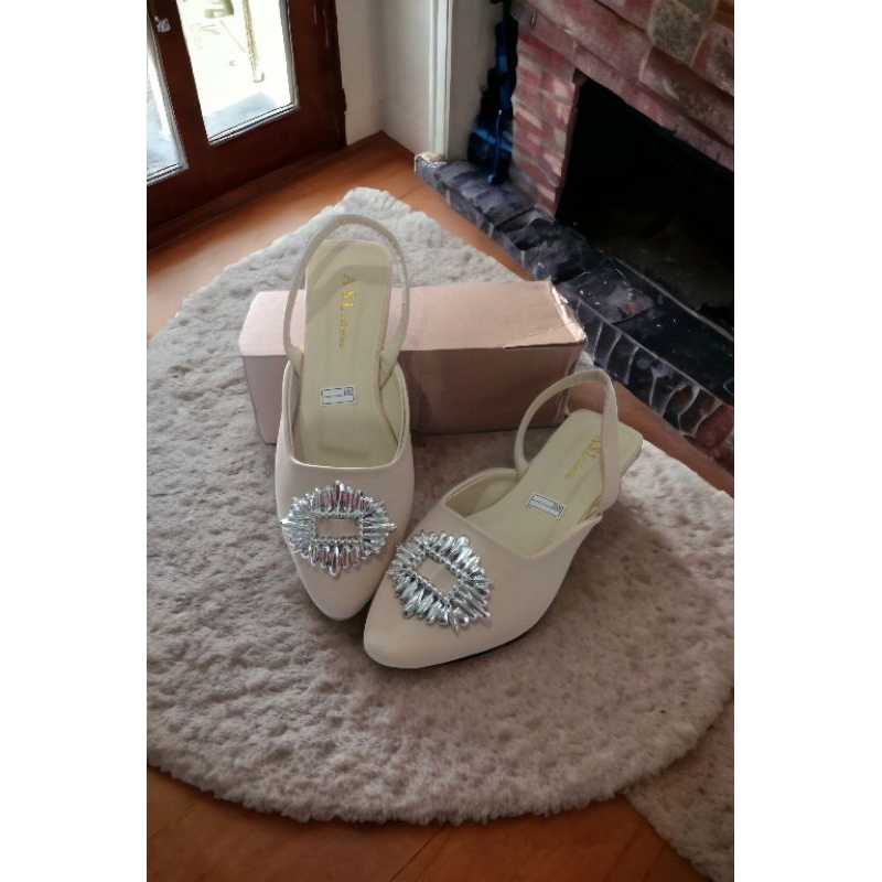 Tmo - 8.8 Sale Sandal new arrival HILLS Nasya EXPAND 2CM/sandal wanita Slop kekinian Bisa Cod Termurah/sepatu sandal Mules wanita paling murah dan berkualitas