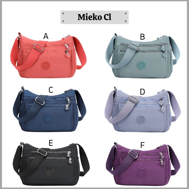 YUESITE MIEKO TAS SELEMPANG WANITA POLOS SLINGBAG IMPORT CROSSBOY BAG