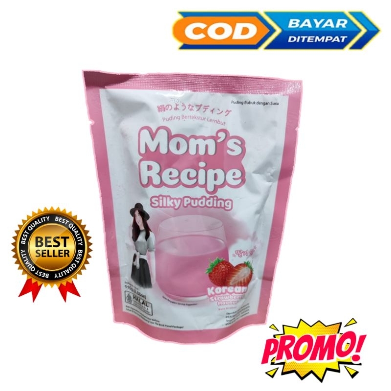 

silky pudding mom's rasa korean strawberry 110g