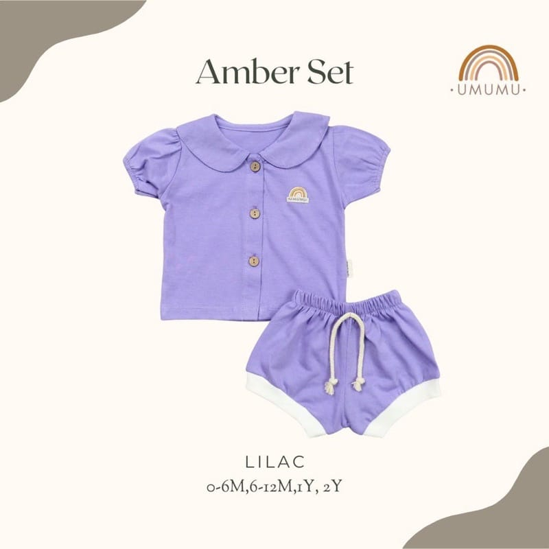 Umumu Amber Set - Setelan Anak Perempuan