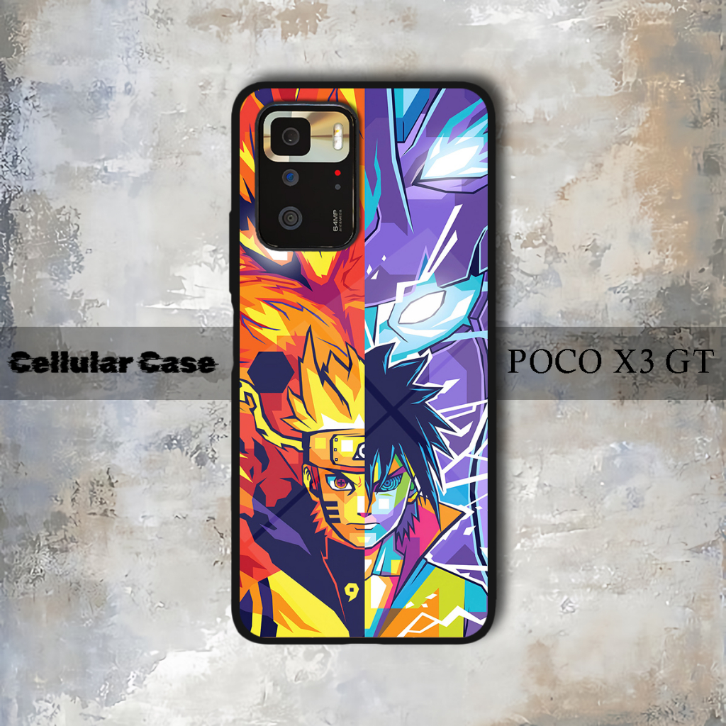 [MC07] Case Glossy Pocophone Poco X3 GT | Casing HP Kilau Efek Kaca | Kesing HP Premium Softcase Har