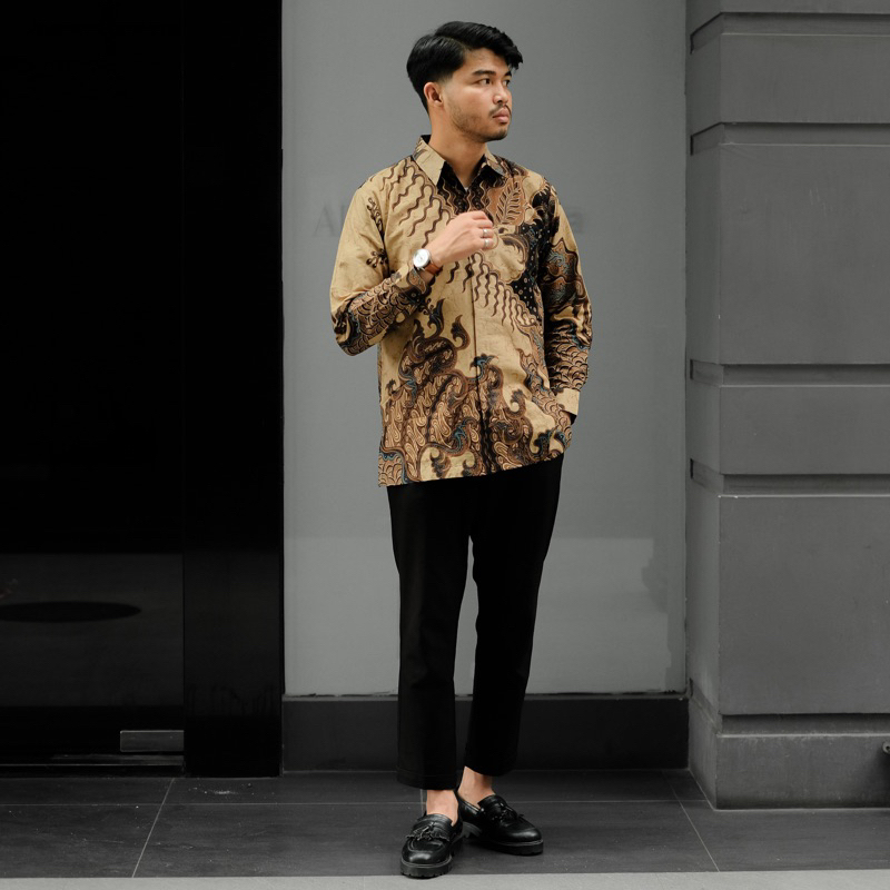 Batik Ayman - DAMAR | Kemeja Batik Pria Katun Solo Halus