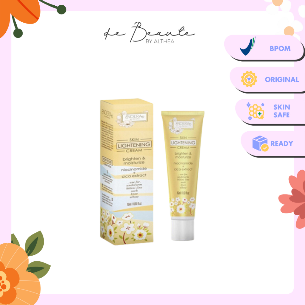 Noera Skin Lightening Cream | Cream Pemutih Ketiak Pemutih Lipatan 15ml