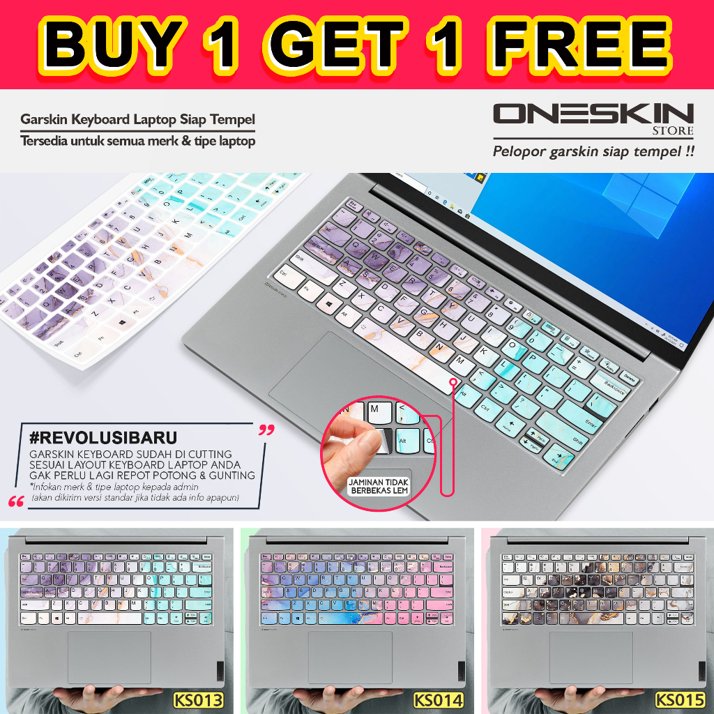 Garskin Stiker Sticker keyboard Laptop For Acer gambar custom katalog 13