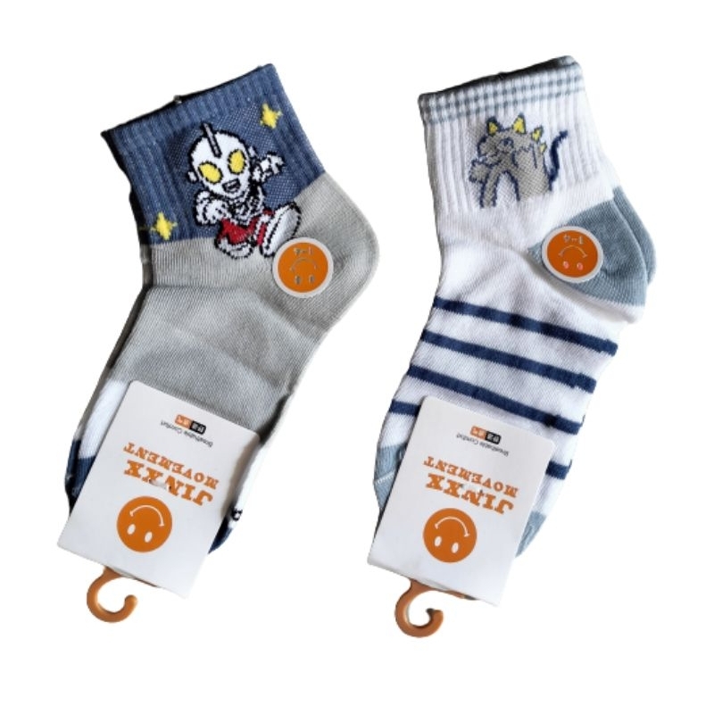 KAOS KAKI PENDEK IMPORT ANAK MOTIF : ULTRAMEN