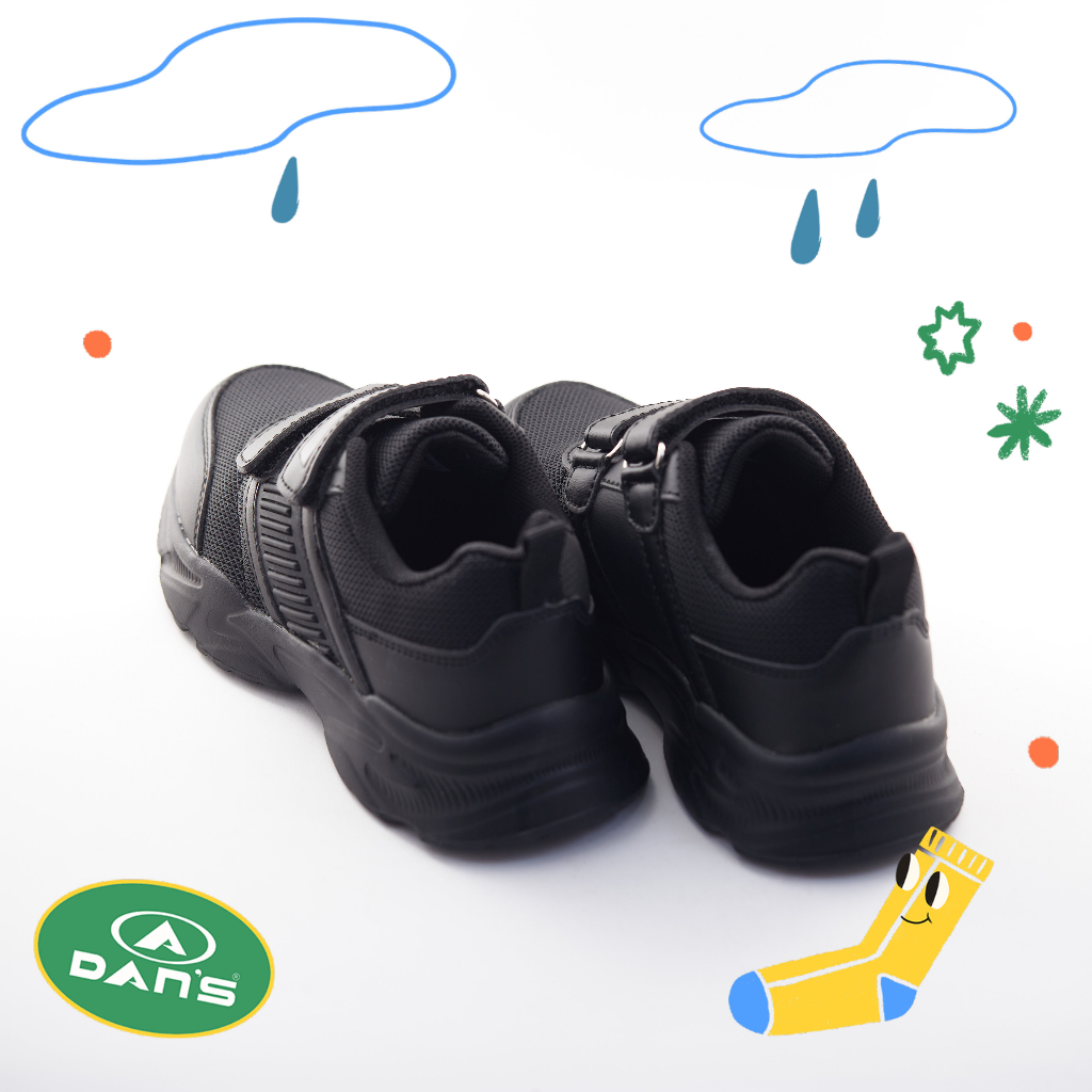 Dans Friso Sepatu Sneakers Anak Laki-Laki - All Black