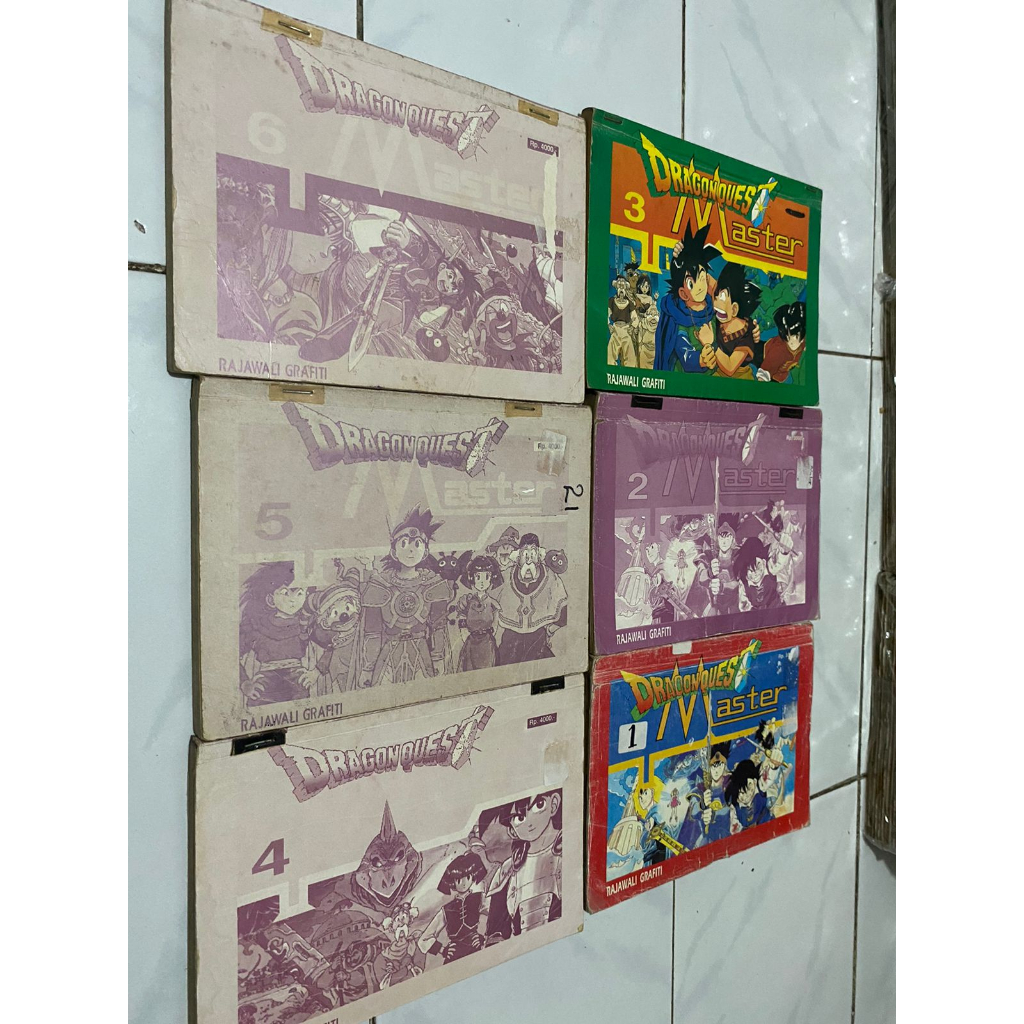 Komik Dragon Quest Master 1-6 tamat - stock 2 - Rajawali Grafiti