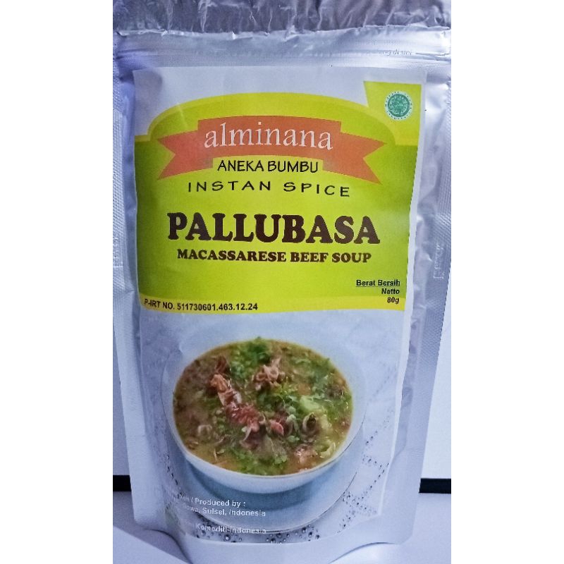 

ALMINANA Bumbu Instan Pallubasa khas makassar