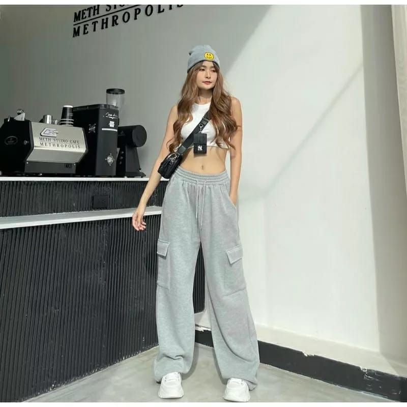 JOOY SWEET PANTS JOGGER CELANA PANJANG WANITA