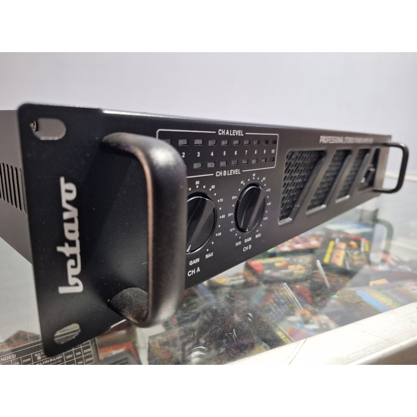 POWER AMPLI PROFESIONAL BETAVO TX 500 TX500 ORIGINAL TERMURAH