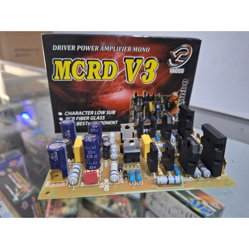 POWER KIT SUPER DRIVER 2600W UP MCRD V3 For 18 Inch LOW SUB VACCO