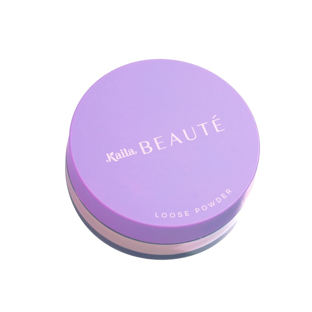 Kaila Beaute Glow Come True Loose Powder 15gr - Bedak Tabur