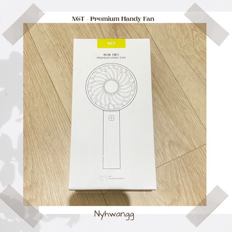 NCT - OFFICIAL PREMIUM HANDY FAN [ready stock]