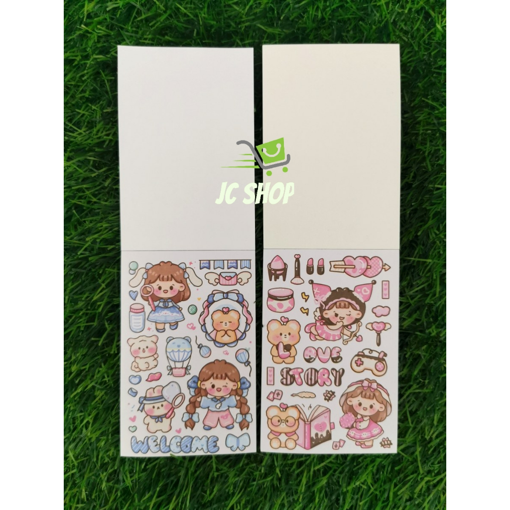

Buku Stiker Kreatif / Buku Sticker Putri Cewek ( 1 Buku 12 Lembar)