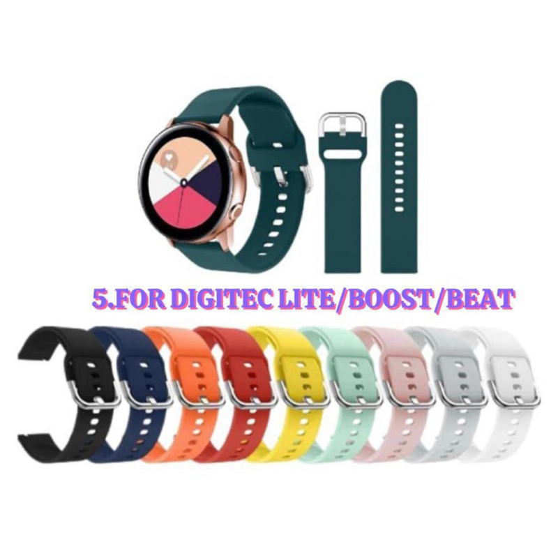 Strap / Tali Smart Watch For Digitec Lite / Boost / Beat - 20mm Silicone