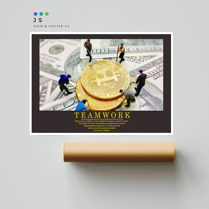 POSTER MOTIVASI - TEAMWORK