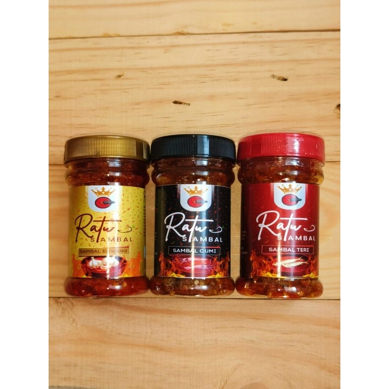 

Ratu Sambal, Sambal Teri, Sambal Bawang, Sambal Cumi Cita rasa Indonesia