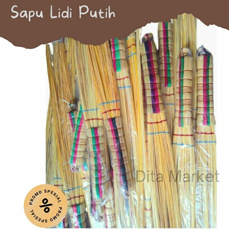 Sapu Lidi Kasur / Sapu Penebah Kasur / Sapu Lidi Kasur Lidi Tebah / Sapu Lidi Putih Premium Penebah Kasur / Sapu Lidi Kasur Batang Aren / Sapu Lidi Kasur Murah