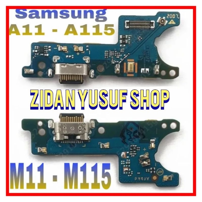 BOARD PAPAN KONEKTOR CONEKTOR CHARGER SAMSUNG M11 / M115 / A11 / A115 PLUG IN MIC