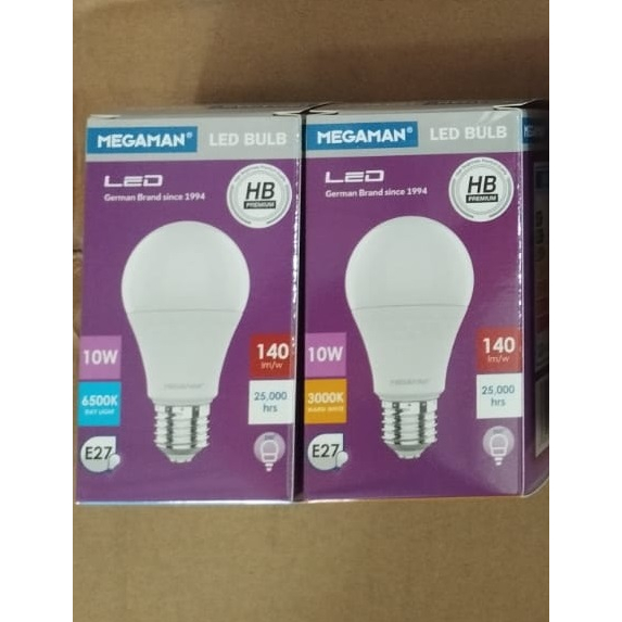 LAMPU / BOHLAM MEGAMAN HB PREMIUM LEDBULB-A 10W YTA60Z2