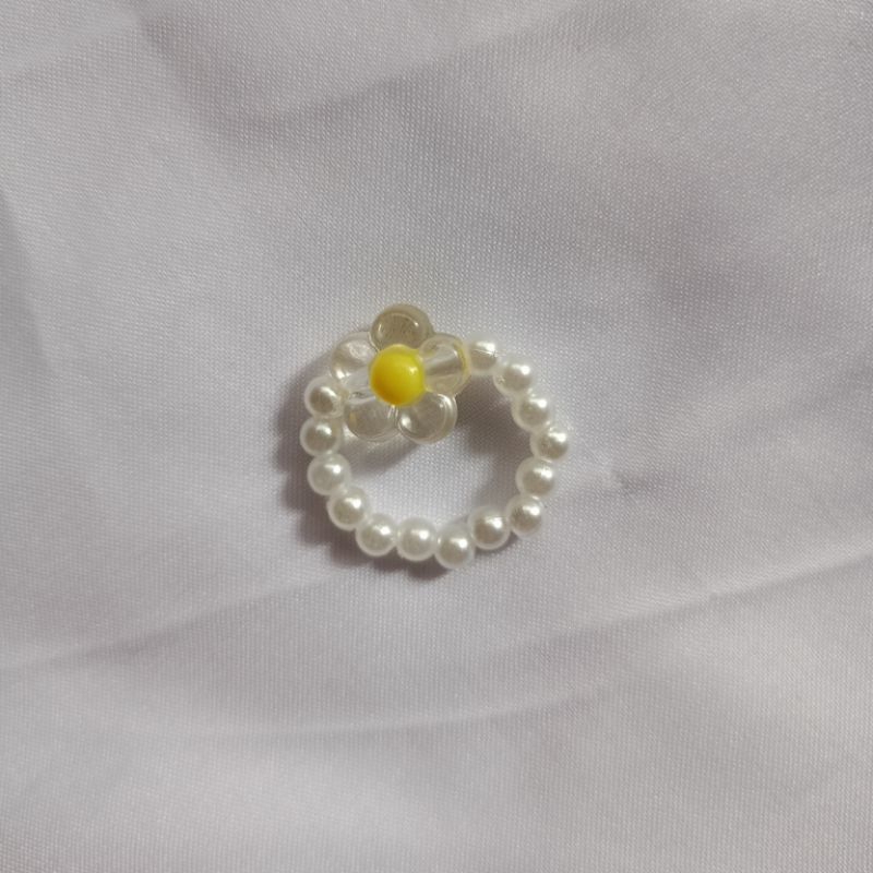 Cincin Manik Bunga Lucu/ Cincin Manik Korea