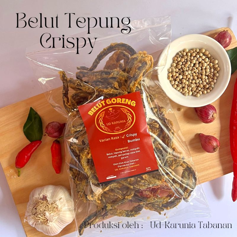 

BELUT GORENG CRISPY KARUNIA | TANPA BAHAN PENGAWET