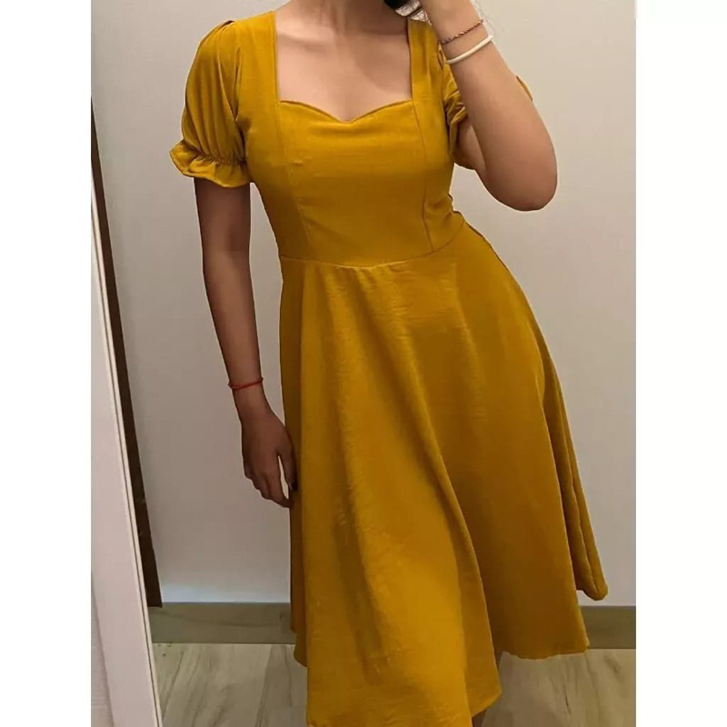 Dress Crinkle kerut belakang/dress crinkle pendek/dress crinkle kerut/dress crinkle premium/dress cr