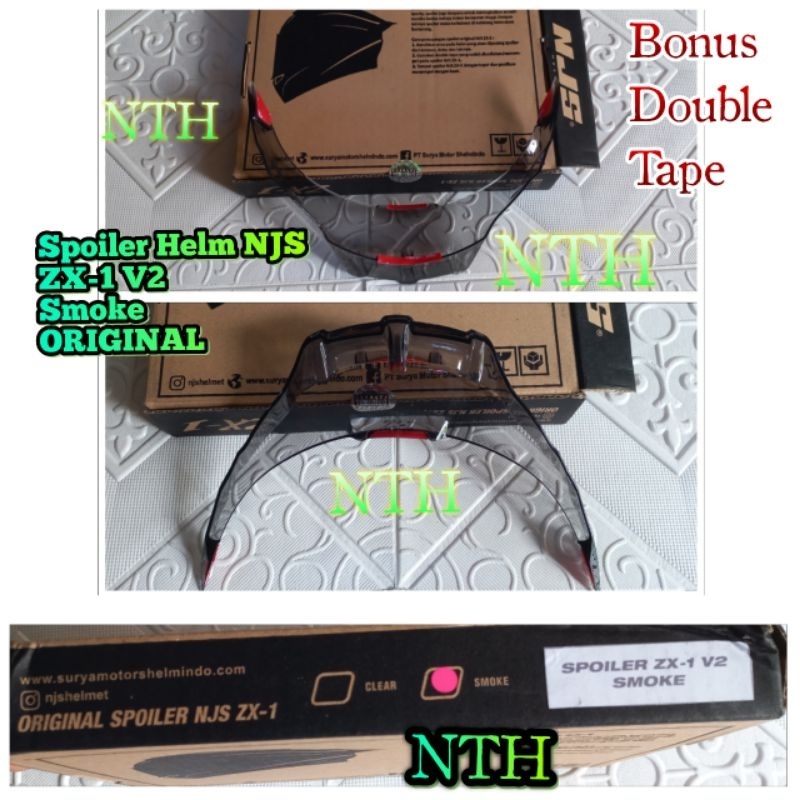 Spoiler Helm NJS ZX1 Original.SPOILER NJS ZX-1 (Diffuser Extension)
