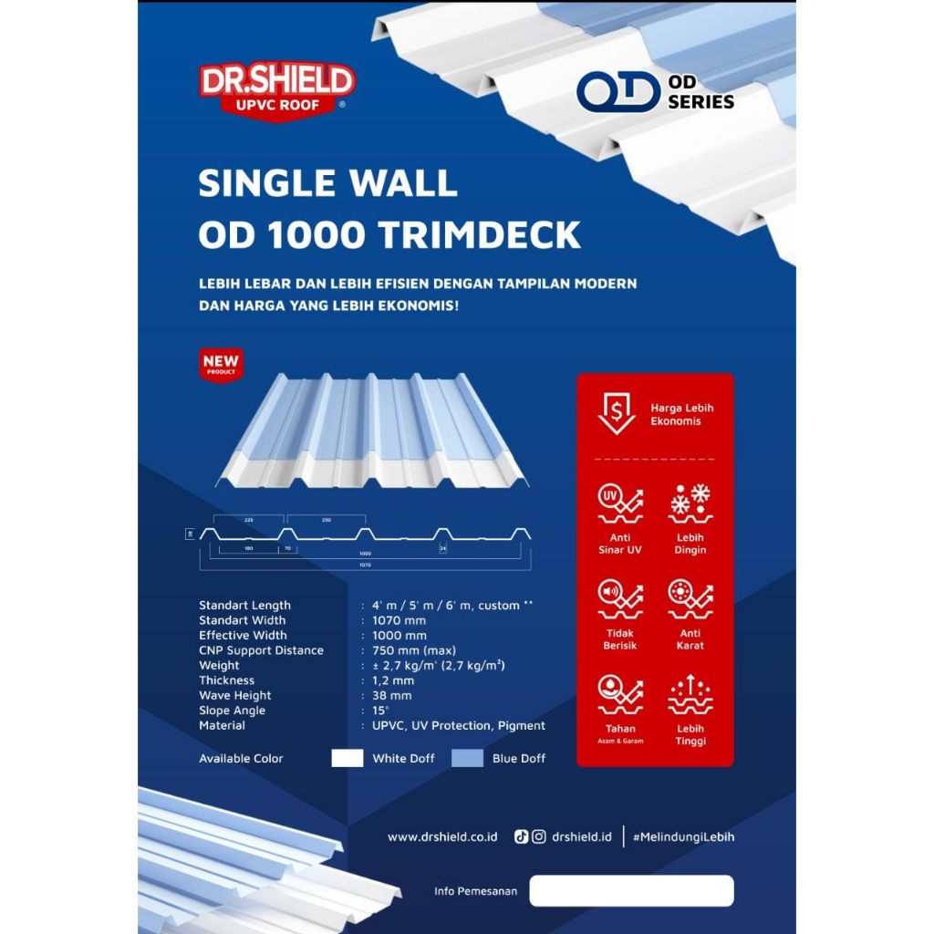 Dr. Shield Trimdeck 1000