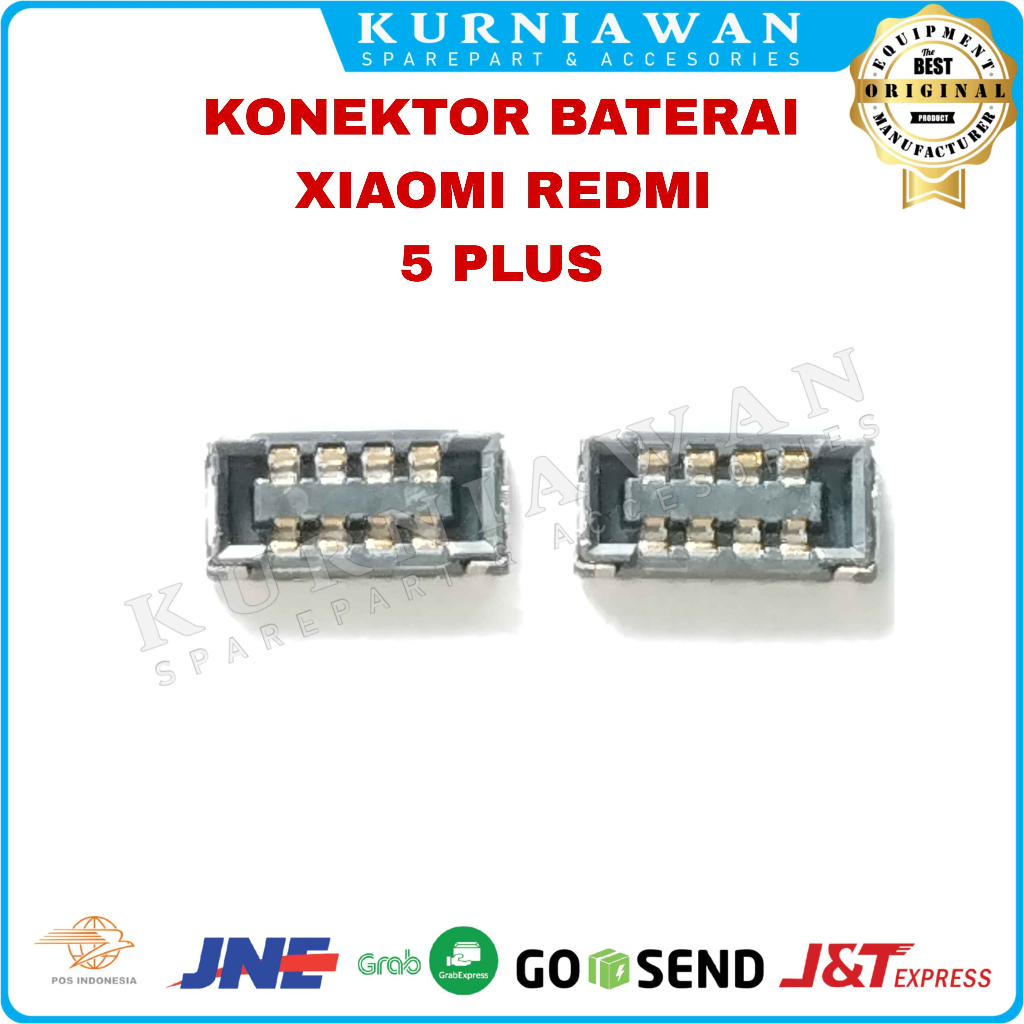 Konektor Baterai Xioami Redmi 5 Plus Soket Batre Batrai