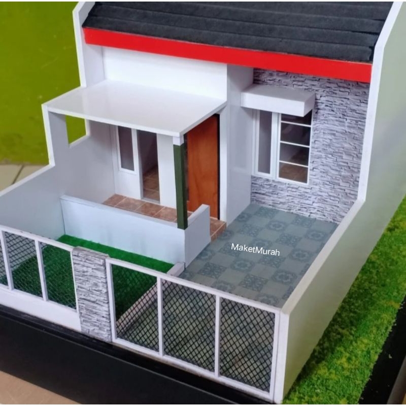Miniatur Rumah Minimalis