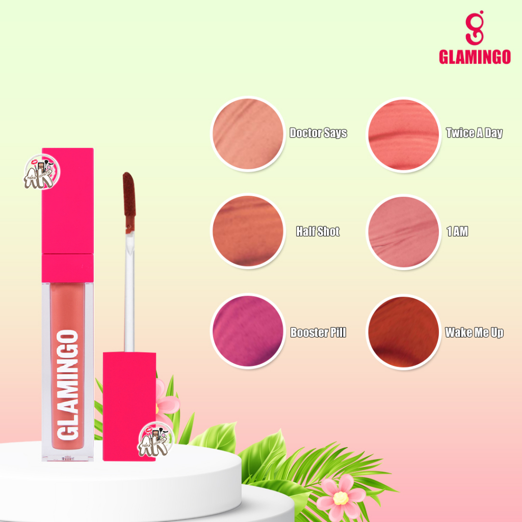 GLAMINGO BEAUTY LIP SERIES ( LIP CREAM / LIP TINT / LIP GLOSS )