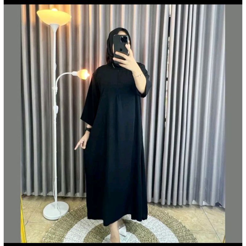 ZEA/LONG DRESS /DASTER VIRAL BAHAN CRINGKLE AIR FLOW PREMIUM