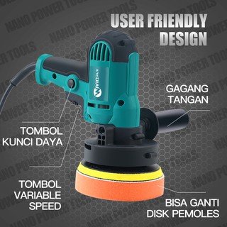 Mesin Poles Polisher Mobil Motor Mailtank SH43