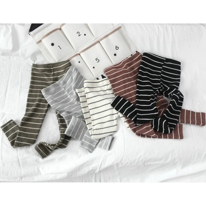 LEGGING ANAK STRIPE / LEGGING ANAK GARIS