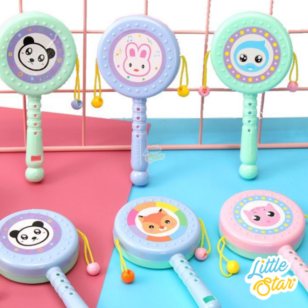 Mainan Anak Tongkat Gengam Ajaib Rattle Stick Mainan Bayi