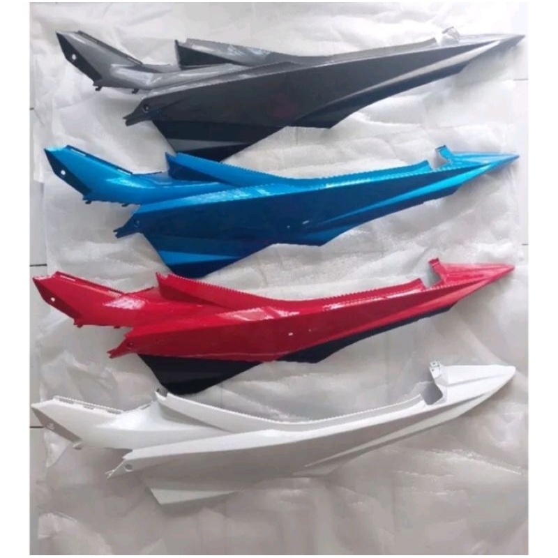 cover body satria FU facelite 2013 2014 2015 bodi fu facelift warna hitam merah biru putih abu