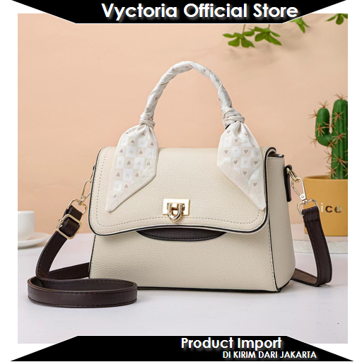 (COD) Vyctoria VOS3625 Tas Selempang Wanita Import Handbag Cantik Promo BQ3625 3625