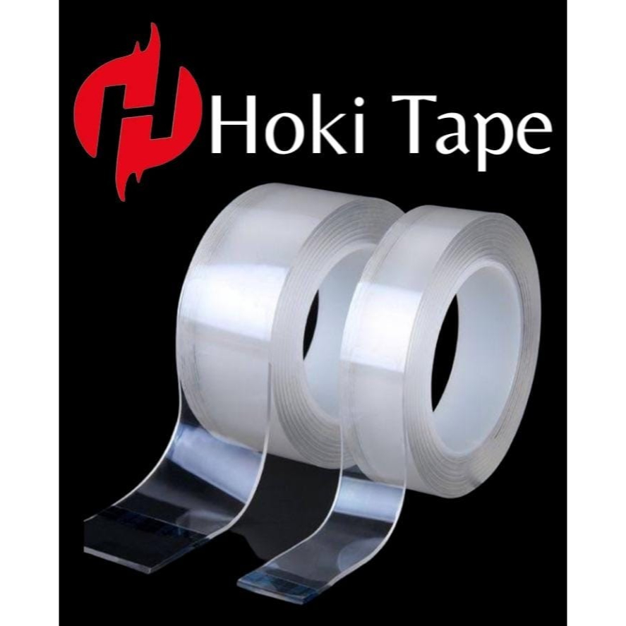 

Grib Tape Double 30mm x2m ful NANO TAPE BENING HOKI TAPE Multi-fungsi